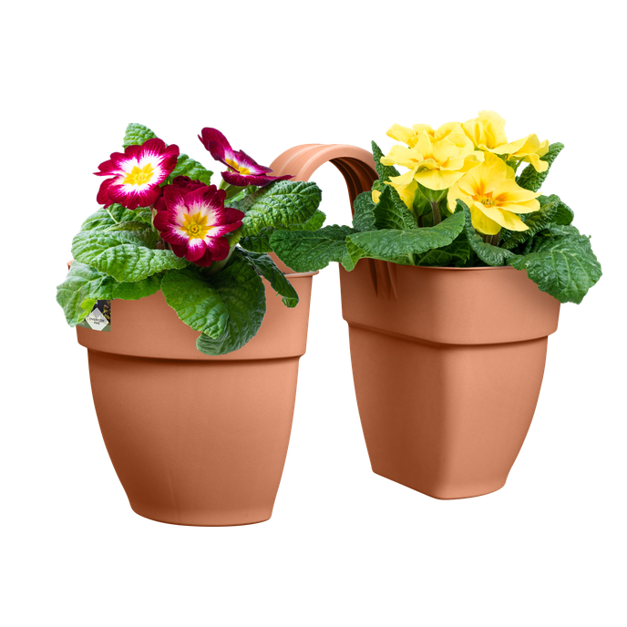 vibia campana flower twin 21cm terre cuite